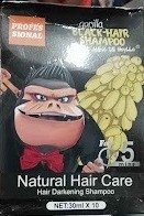 Black Hair Shampoo Gorilla (10Pcs) HDE-X30